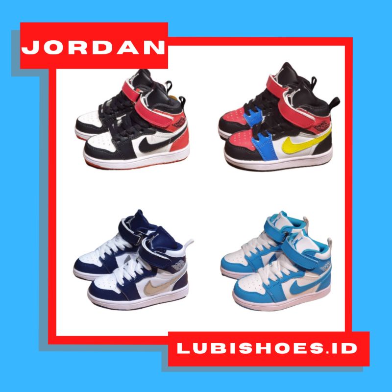 sepatu sneakers anak bayi nike air jordan high laki laki