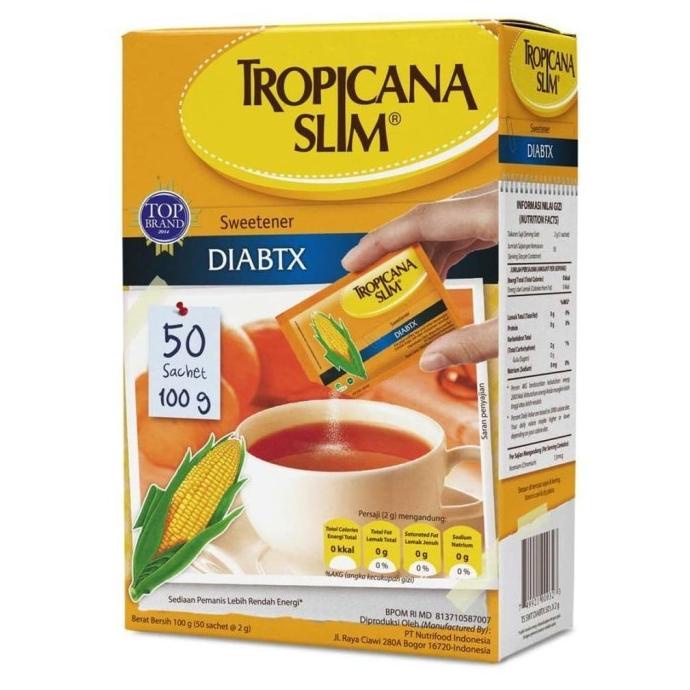 

$$$$] GULA DIET RENDAH KALORI DIABETES KENCING MANIS TROPICANA SLIM 50'S