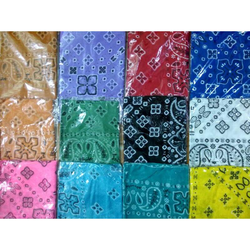 SLAYER BANDANA MOTIF BATIK MULTIFUNGSI SCARF MASKER MULUT- 1 PC MOTIF ACAK