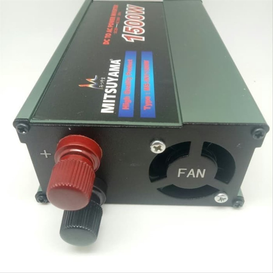 POWER INVERTER DIGITAL MITSUYAMA 1500W INVETER 1500 WATT DC 12V TO AC 220V