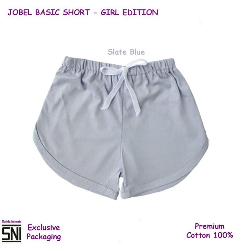 Kazel x Zebe Basic Short Girl Celana Pendek Per 3Pcs Warna Random