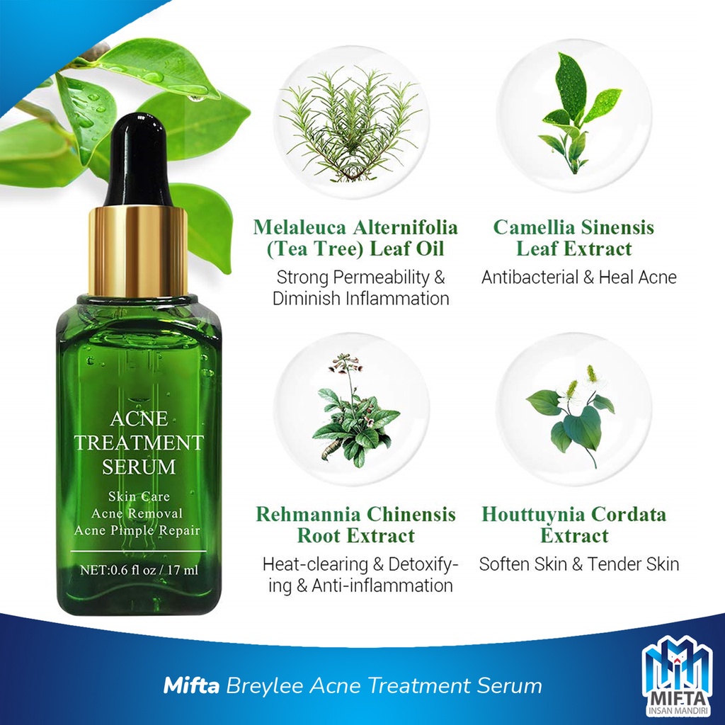 BREYLEE ACNE TREATMENT SERUM / SKIN CARE PENGHILANG BEKAS JERAWAT