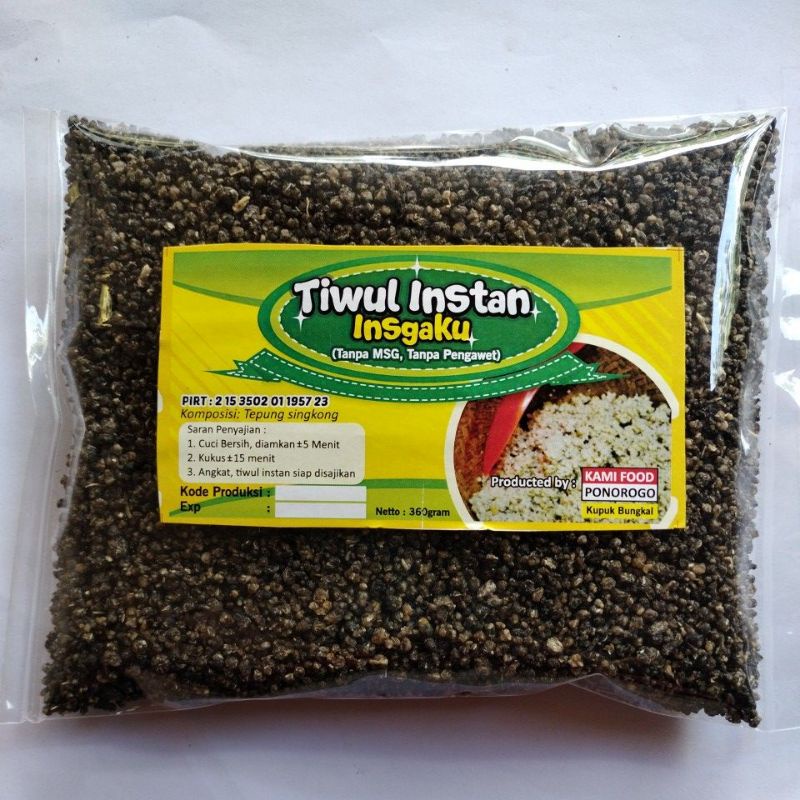 

Tiwul instan insGaku