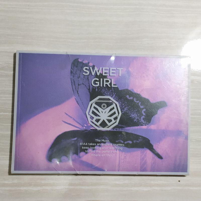 Official 6th Mini Album B1A4 Sweet Girl (Butterfly Ver.)