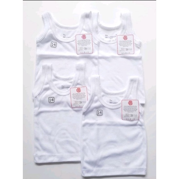 SINGLET ANAK BOY LONDON 14-38 (NEWBORN - 12 TAHUN)