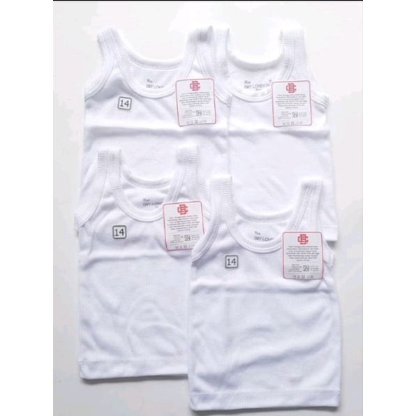 SINGLET ANAK BOY LONDON 14-32 (NEWBORN - DEWASA)