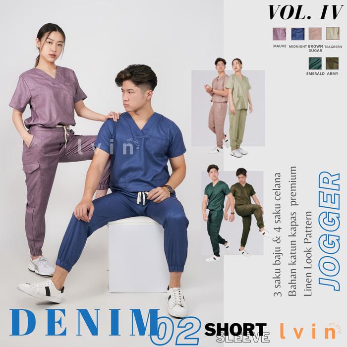 [ Lvin ] Grain - Baju Oka Joger / Baju Jaga / Set Baju Celana Jaga Ok