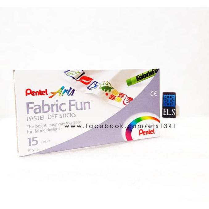 

HOT SALE Pentel Fabric Fun Pastel 15 Warna