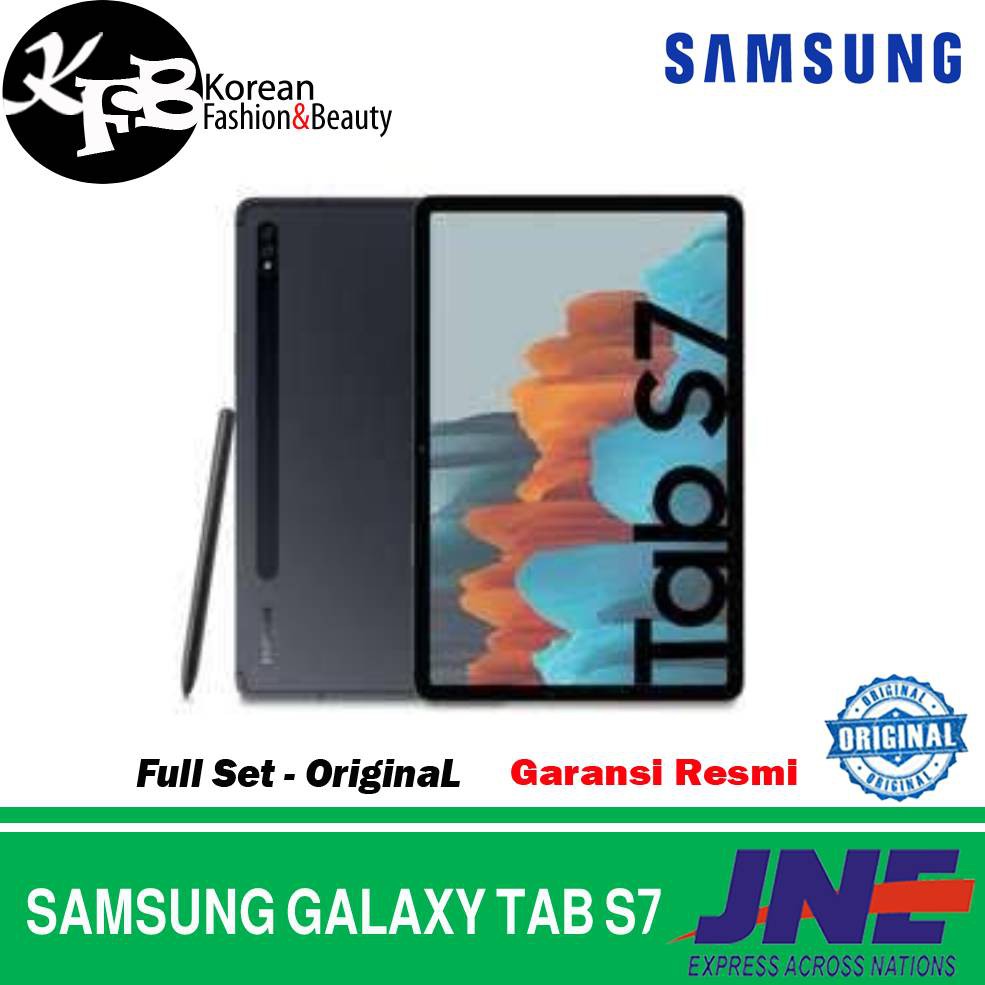 Tablet SAMSUNG GALAXY TAB S7 - 128GB - BNIB - GARANSI SEIN - ORIGINAL