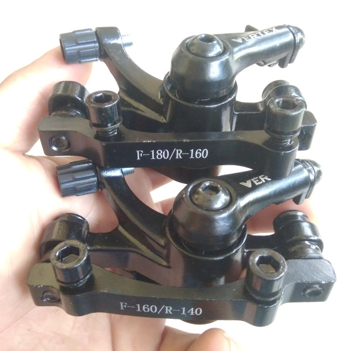 KEPALA KALIPER CALIPER DISC REM CAKRAM SEPEDA MTB BMX MINION VERTEX - DEPAN SAJA