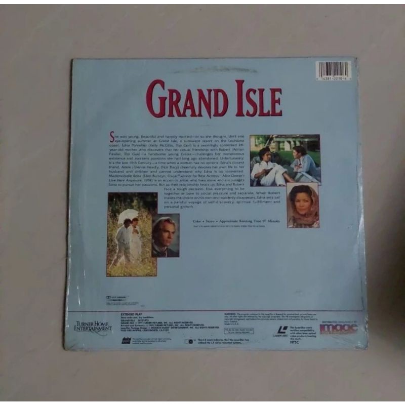 Kaset Laser disc Grand Isle