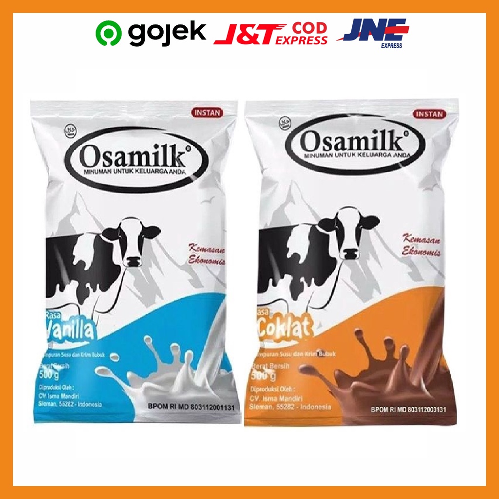 

susu sapi penggemuk badan OSAMILK susu gemuk badan anak - dewasa kemasan 500 gr