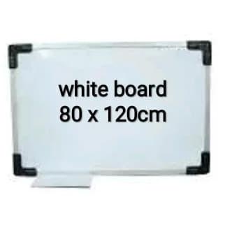 

Office & Stationery | Alat Tulis | White Board Gantung 80X120 | Best Seller