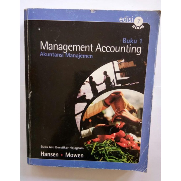 Management Accounting  Akuntansi Manajemen Hansen Mowen