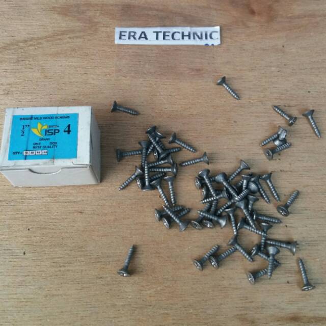 PAKU SEKRUP 1/2" / SEKRUP KAYU UKURAN 1/2"