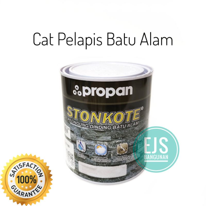 Cat Pelapis Batu Alam Propan Stonkote 1kg / Cat Pelindung Dinding Batu Alam