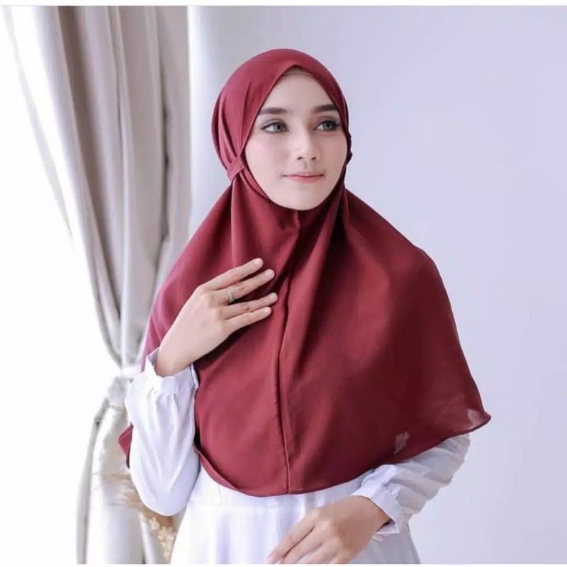 BERGO MARYAM TALI JILBAB INSTAN MARYAM TALI AMIRA M,L,XL DIAMOND TERMURAH DAN TERLARIS NAYLA HIJA'B