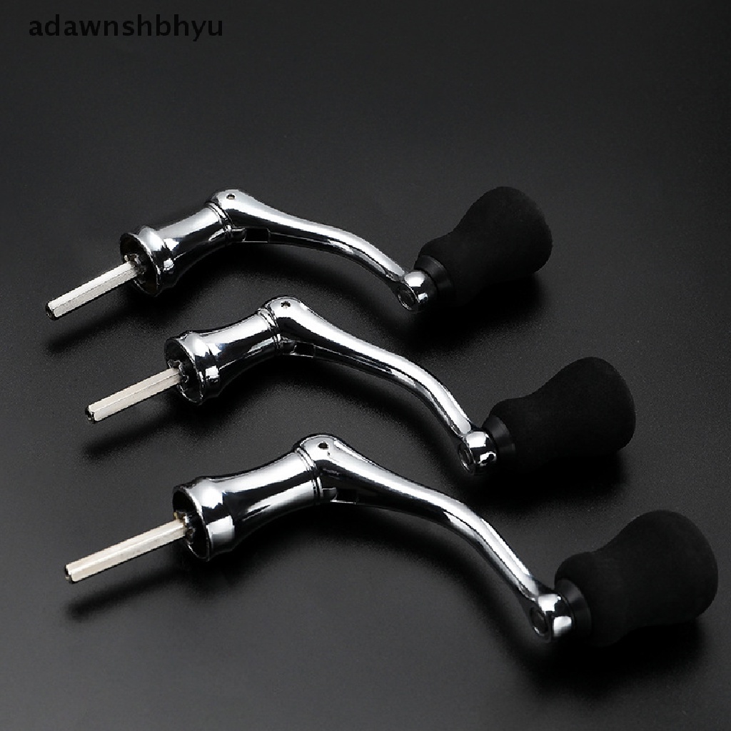 Adawnshbhyu Spinning Reel Handle Metal Pancing Spinning Reel Pegangan Engkol Rotatable Grip