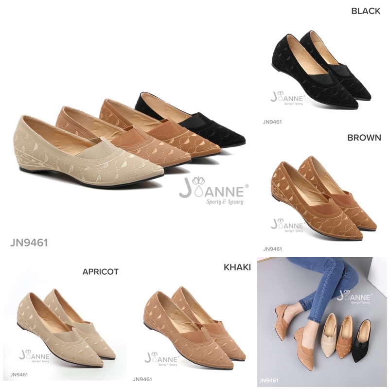 RESTOCK! [ORIGINAL] JOANNE Loafers Shoes Sepatu Wanita #JN9461