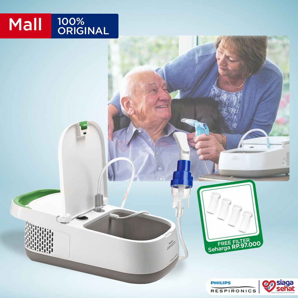 Jual Nebulizer Alat Uap - Philips Innospire Deluxe (Alat Inhalasi)(FREE ...