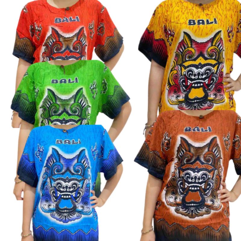 baju barong size XL besar baju bali dewasa cowok cewek bahan rayon premium super adem dan lembut