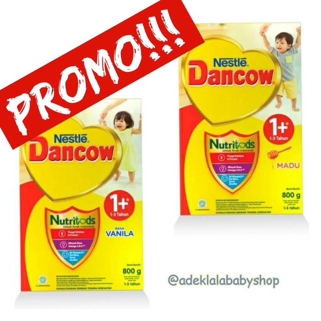 Dancow 1+ Coklat/Vanila/Madu