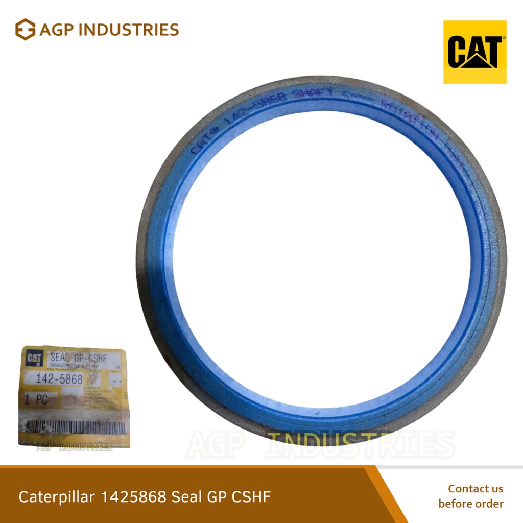 Caterpillar Cat 1425868 Seal GP CSHF 142-5868 Suku Cadang Spare Parts US Original