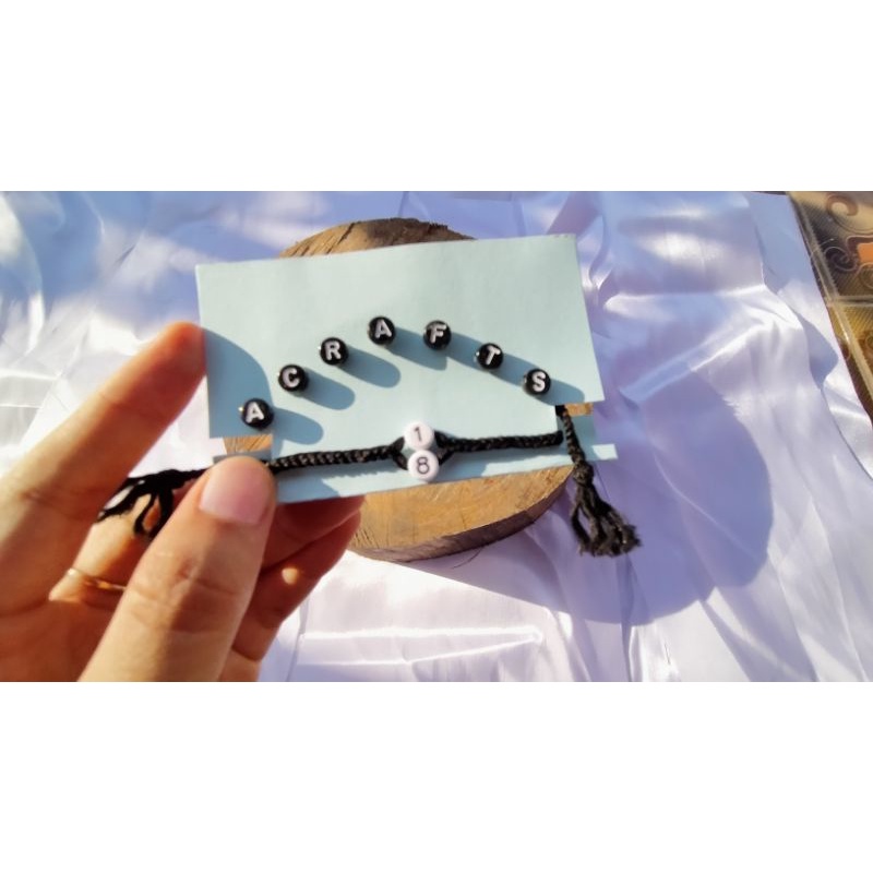 BRACELET : GELANG KEKINIAN :  GELANG RAJUT : GELANG BENANG MURAH