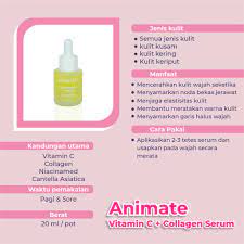 Animate Vitamin C + Collagen Serum - 20 ml