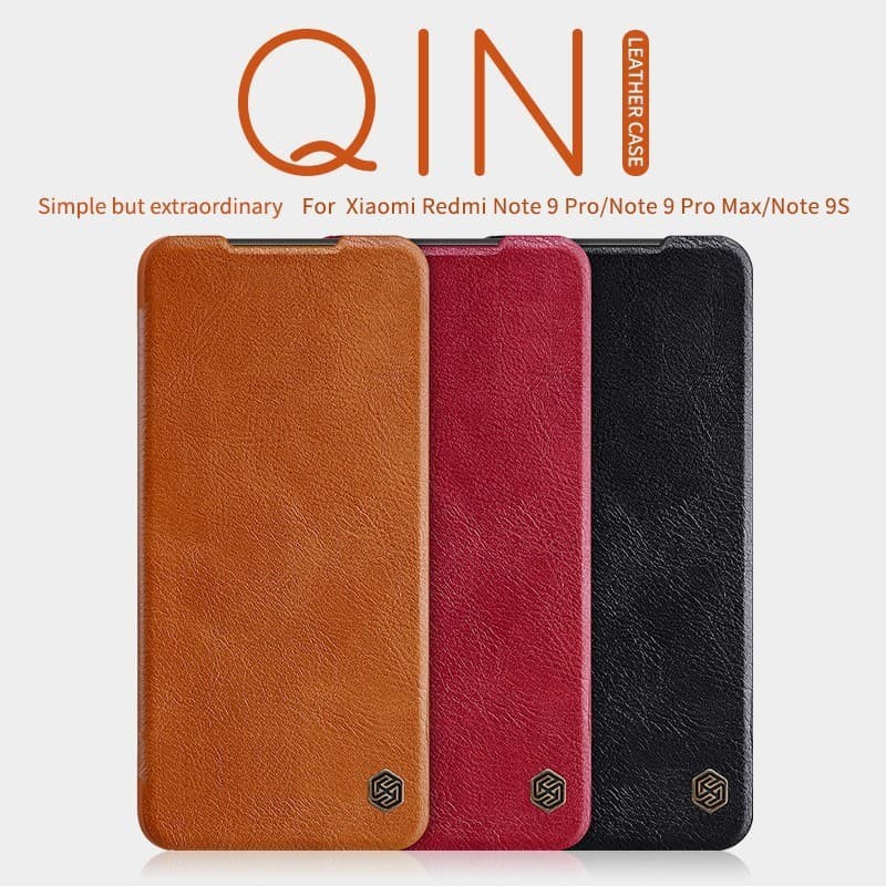 Nillkin QIN Xiaomi Redmi Note 9 Pro Xiaomi Redmi Note 9 Leather Flip