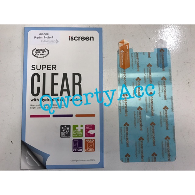 Anti Gores Clear Hikaru Xiaomi Redmi Note 4