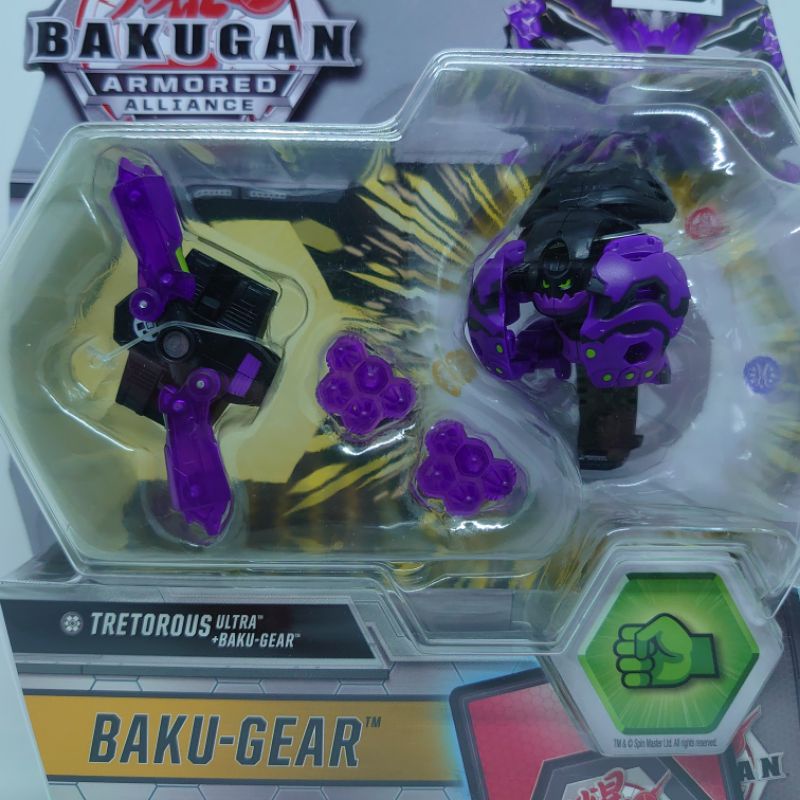 Image of Bakugan Armored Alliance - DarkusTretorous Ultra + Baku Gear Takaratomy #1