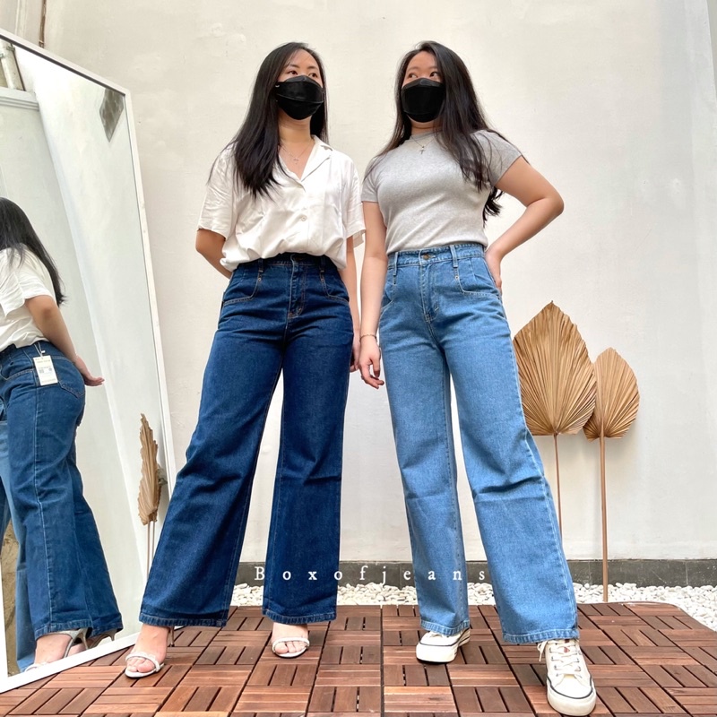 Boxofjeans - Soulmate HW Wide Leg Jeans