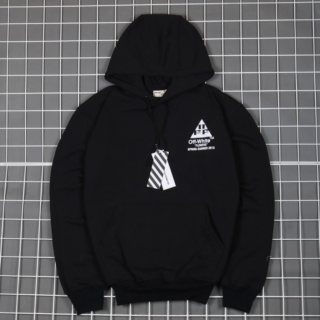 JAKET SWEATER HOODIE BS OF WHITE FLOWER UNISEX PREMIUM QUALITY