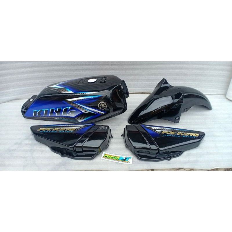 BODY SET RX KING TANGKI 2008 LIST BIRU