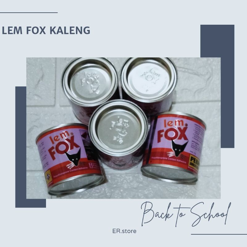 

Lem Fox Kaleng