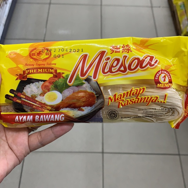 

Miesoa kuah rasa ayam bawang 65gr