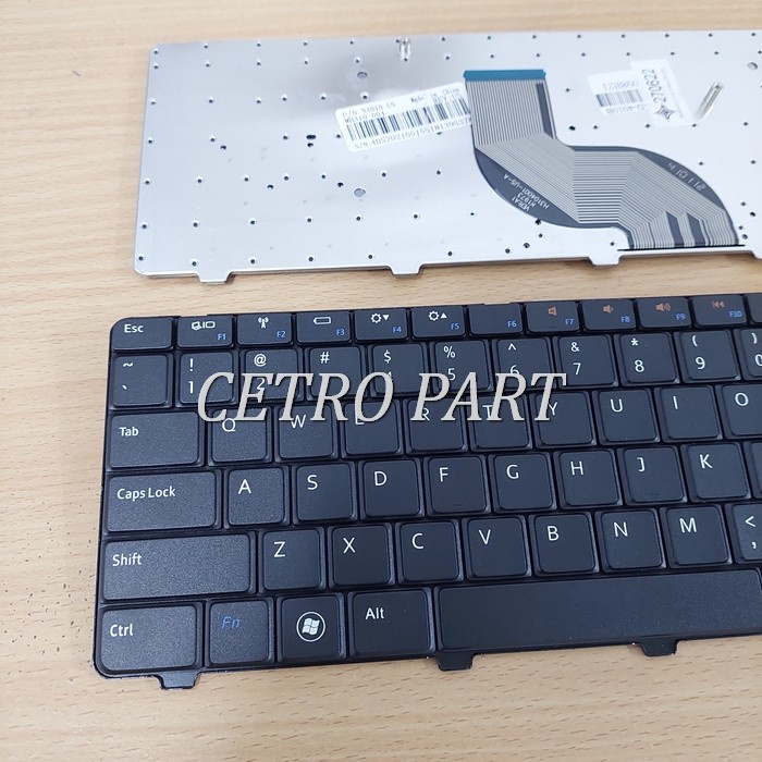 KEYBOARD DELL INSPIRON 4010 4020 14V 14R N4010 N4020 N4030 N5030 HITAM