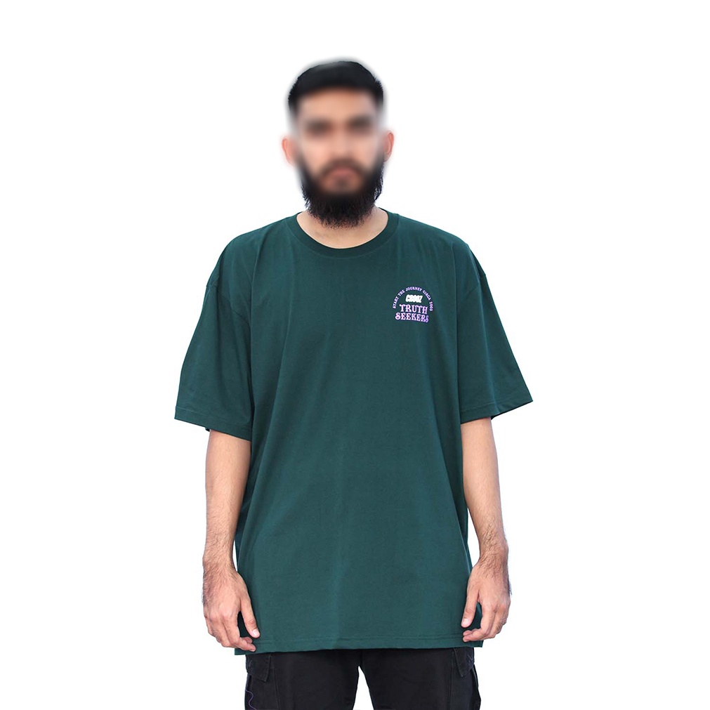 CROOZ TRUTH SEEKERS TSHIRT FOREST GREEN