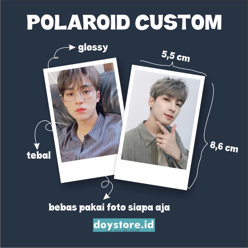 [BACA DESKRIPSI] Cetak Photocard Custom