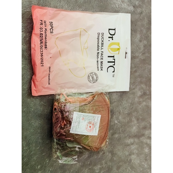 DUCKBIL DR.ITC FACE MASK ISI 50pcs MURAH /PREMIUM 3D HIGH QUALITY.