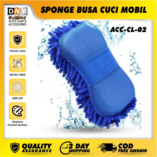 SPONGE BUSA CUCI MOBIL / MICROFIBEL CENDOL / MICRO FIBEL MOBIL