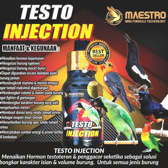 TERMURAH TESTOTERON INJECTION menaikkan Birahi | HORMON Testoteron burung