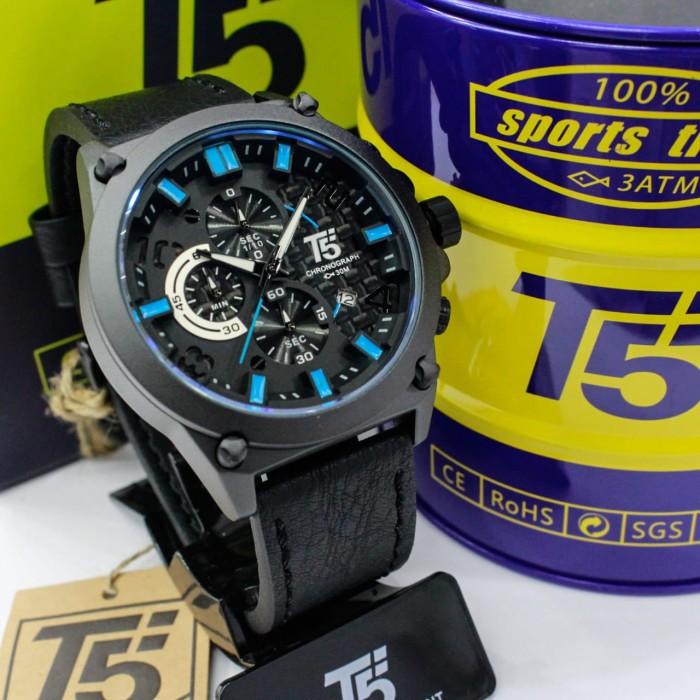 Jam Tangan Pria T5 H3479 H 3479 Original 48Mm Casual Macho