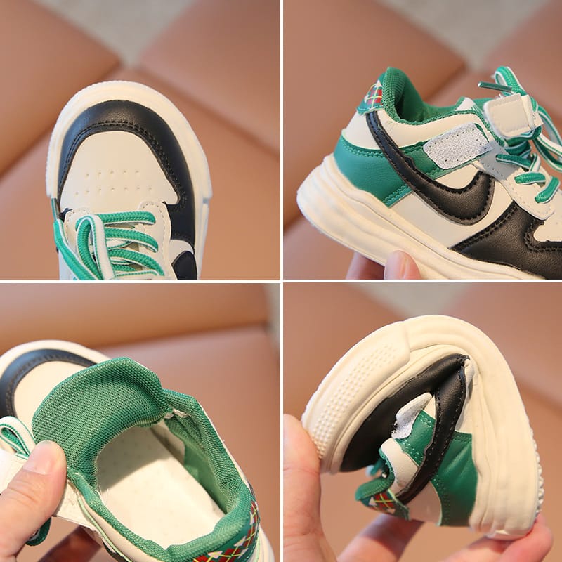READY!!! sneakers anak perempuan dan laki laki keren usia 0-6 tahun sepatu empuk ala korea import premium / ananakstore