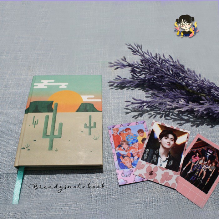 

[RESTOCK] Custom Notebook Hardcover A6 isi MIX - Original, Putih