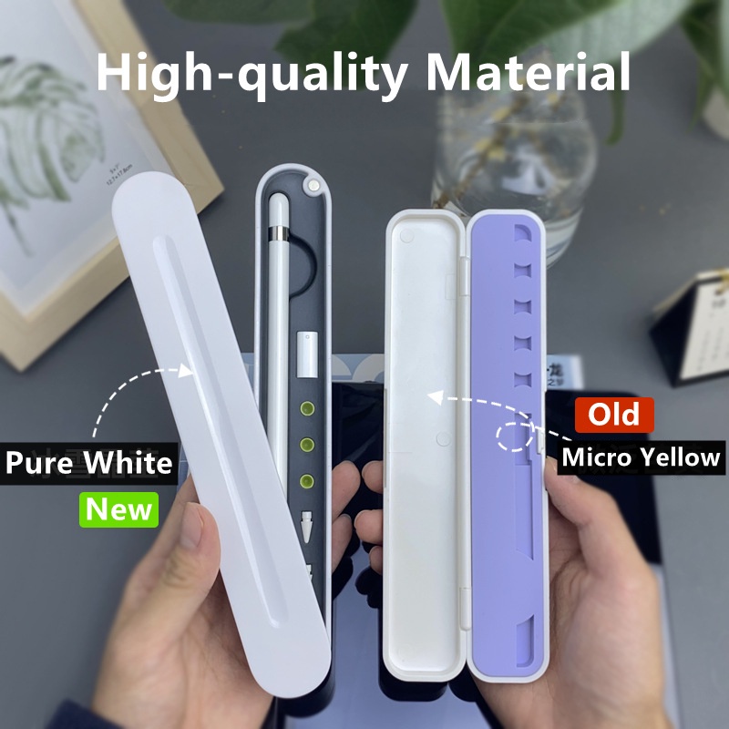 Kotak Penyimpanan Pensil Apple Huawei Dengan Tutup Magnetik Dapat Diputar