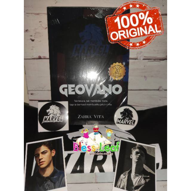 READY STOK NOVEL GEOVANO oleh Zahra Vita * bonus bisa dilihat di banner dan keterangan ya