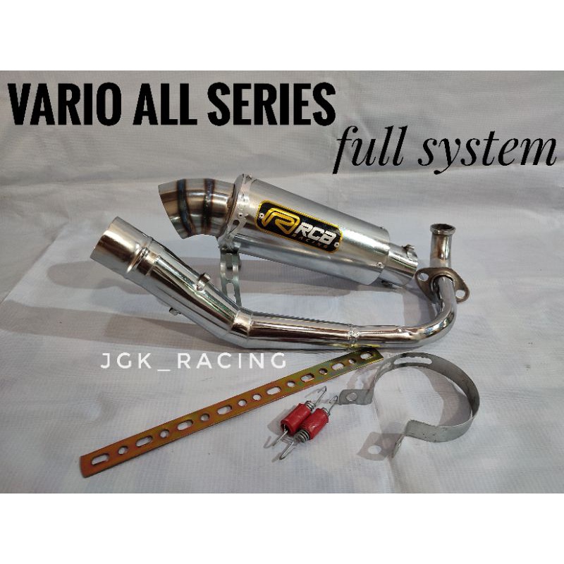 Knalpot racing RCB Corong Vario 110 karbu/techno/vario 125 old/led/vario 150