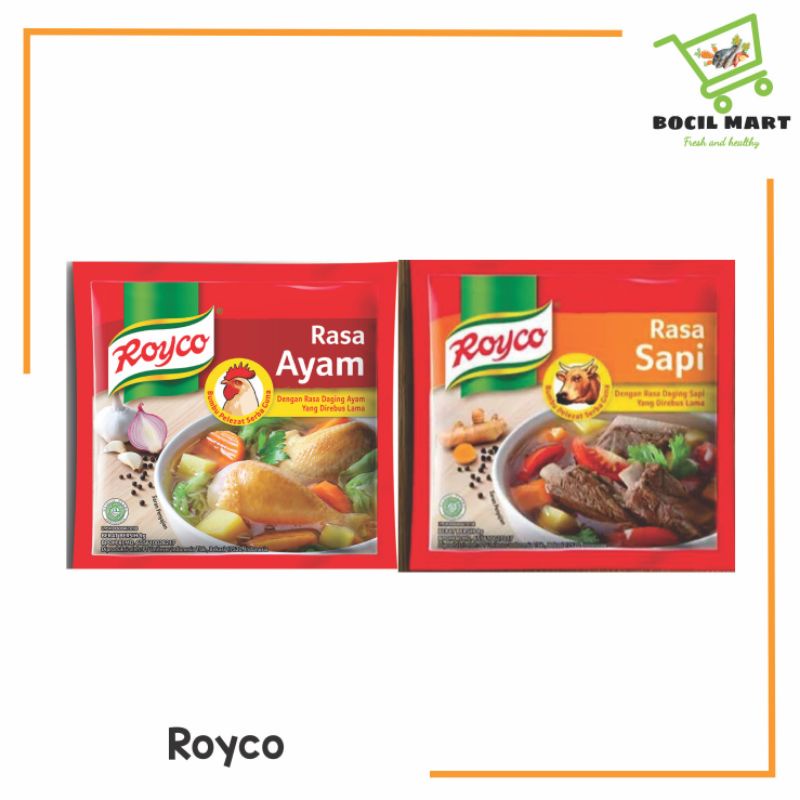 

[BOCIL MART] PENYEDAP RASA ROYCO AYAM DAN SAPI